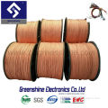 Copper clad steel wire electrical conductor for wire harness
